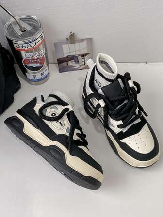 女士厚鞋底休閒運動鞋,樂福鞋,防水台鞋,純風格