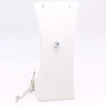 1 件优雅简约透明鱼线锆石锁骨项链