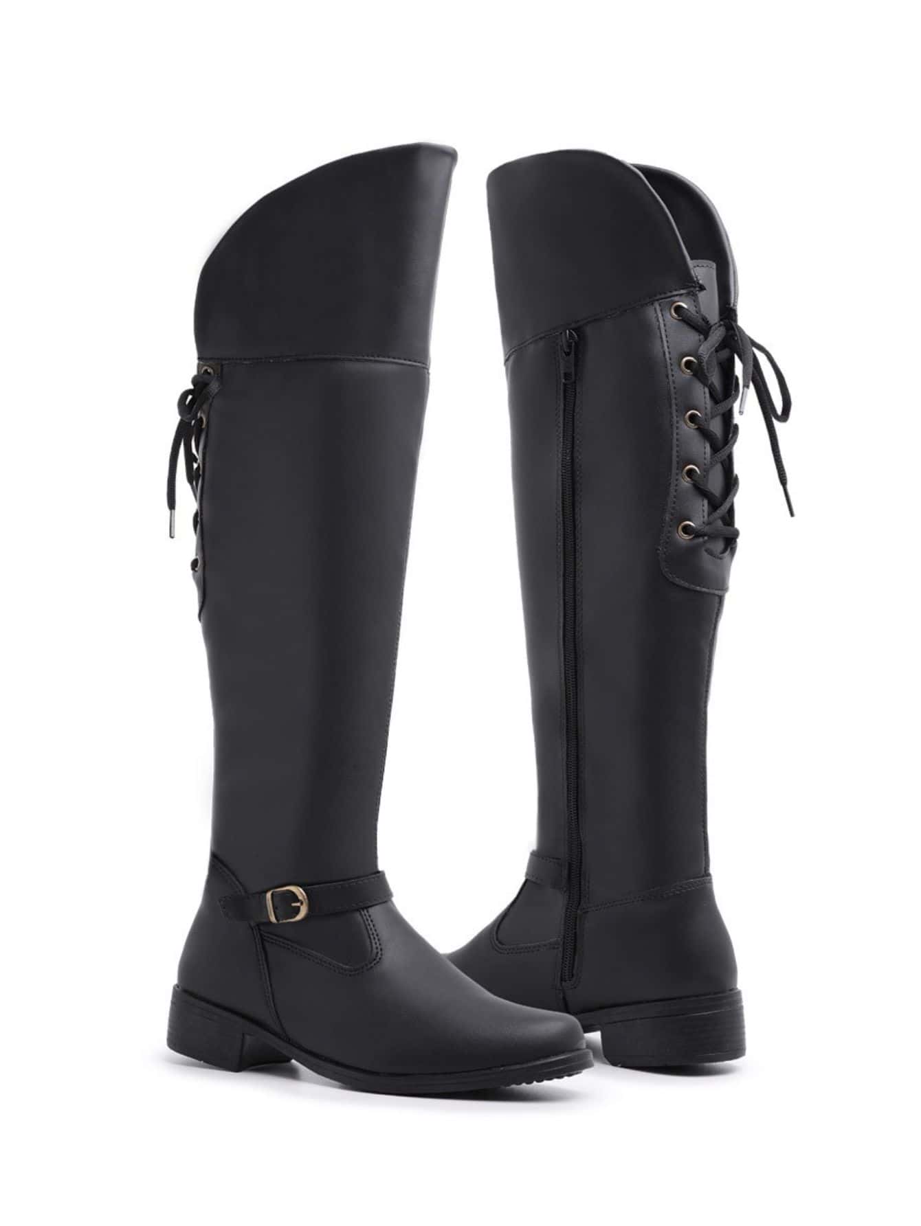 Women Fashion Boots - màu đen - Xem 1