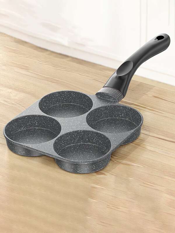 1pc Fry Pan For Egg, Non Stick Ham Pancake Maker, Egg Burger Pan , 4