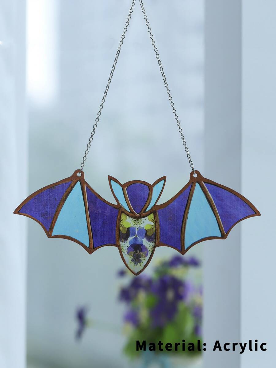 1 Miếng Acrylic Thiết kế dơi Đồ trang trí treo
