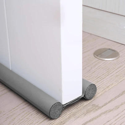 Protector y guardapolvo para Puerta,Tapón de Aire para Debajo de la Puerta, impermeable，Mejorado Ajustable con Bloqueo de Ruido,Protector y guardapolvo para Puerta, Tope para Puerta de bajo Puerta, diseño de Doble Borde