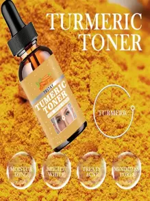 5ML/15ML/30ML/50ML/姜黄柠檬亮肤面部精华痤疮暗斑美白黑斑黄褐斑矫正亮白精油护肤品 - 彩色 - 查看 3
