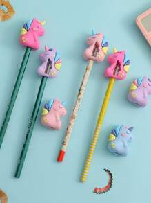 1 cái Gọt bút chì hình kỳ lân hoạt hình ngẫu nhiên cho học sinh - Nhiều màu - Xem 7