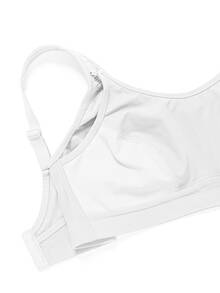 WINGSLOVE 无衬垫全罩杯无钢圈文胸 - 白色 - 查看 7