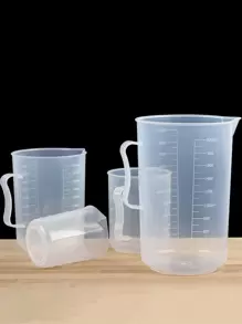 250+1000+2000ML Transparent Plastic Graduated Measuring Cup For Baking Beaker Liquid Clear Measure Jug Container - Multicolor - View 1