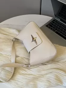 金屬裝飾時髦腋下包 - 查看 8