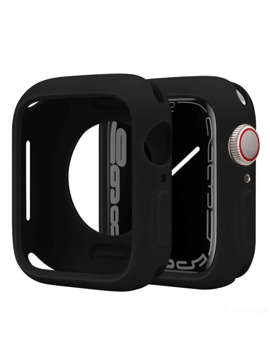 Cover Compatible With Apple Watch Case 44mm 40mm 42mm 38mm 45mm 41mm Accessories Silicone Bumper