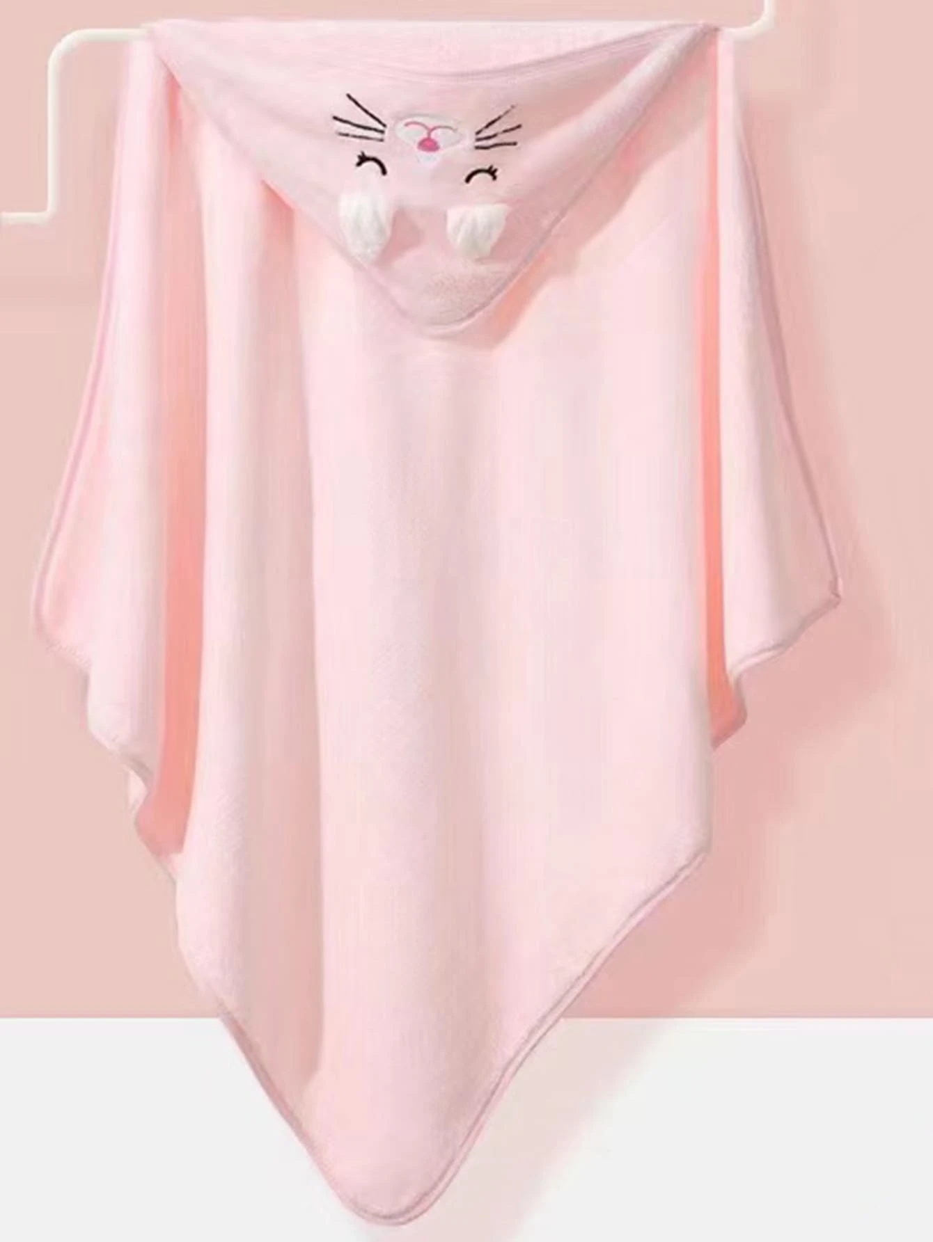 1入組卡通兒童連帽浴巾