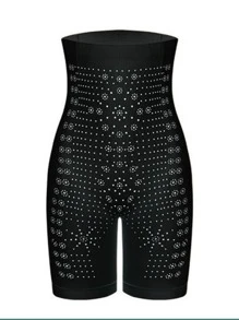 Faja de pierna Larga - Negro - Ver 1