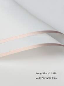 10張防水花卉圖案包裝紙花束禮品包裝材料適用於花店鋪 - 白色 - 查看 2