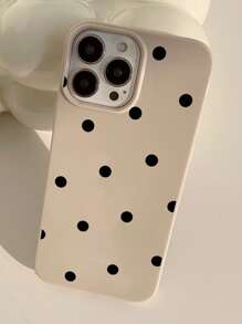 Funda para teléfono con lunares compatible con Apple iPhone 15/15Plus/15Pro/15Promax