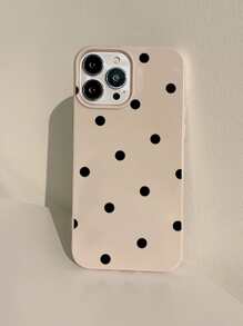 Funda para teléfono con lunares compatible con Apple iPhone 15/15Plus/15Pro/15Promax