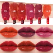 labio relleno labio mancha , agua brillo Película , sin desvanecimiento , hidratante Aceite de labio - Rosa Oxidada - Ver 5