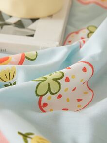 1 pieza Edredón doble faz diseño , humedad absorbente , absorbe la humedad , suave con agradable para la piel interno relleno , ambos lados puede ser con lavable en lavadora , adecuado para dormitorio , invitado habitación , sala de estar con dormitorio de estudiantes , adecuado para familia usar todas las temporadas - Multicolor - Ver 7