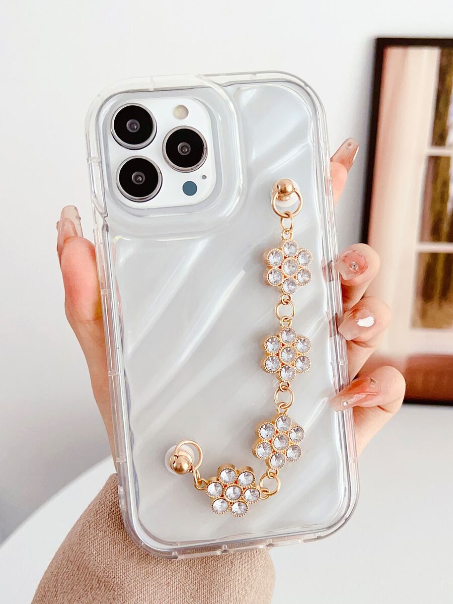 Làm sạch ốp điện thoại Với Dây đeo tay - Trong sáng - Xem 1