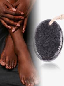 1入組火山石剝皮和腳研磨工具 - 黑色 - 查看 2