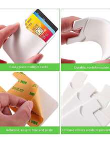 手机硅胶插槽套 粘贴式口袋卡证件套 适用于苹果 iPhone 安卓 轻便便携卡证件套 白领人士 节日 周年纪念 生日礼物 配件 礼物 手机吸卡手机壳 卡夹 卡夹 钱包 名片夹 信用卡夹 卡片夹 女士 女士 男士 卡片钱包 Magsafe 钱包