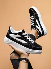 Männer Retro Farbblock, lässig Sneakers , All-Match Outdoor Fashion Schuhe