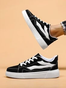 Männer Retro Farbblock, lässig Sneakers , All-Match Outdoor Fashion Schuhe