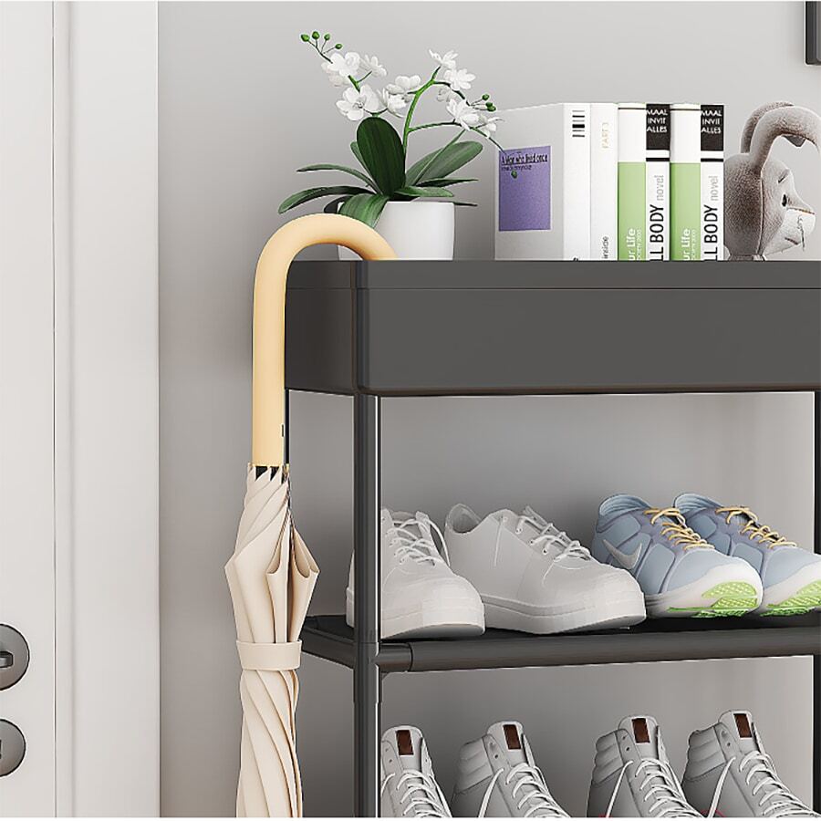 Six-layer assembled object storage shoe rack home assembled shoe rack ...