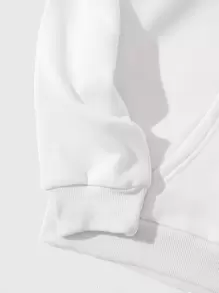 MURAMASA Heart Print Hoodie - White - View 4