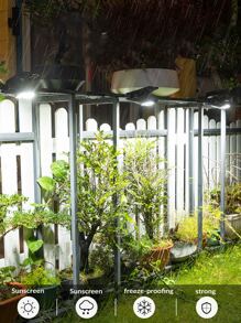 1入組戶外燈,家用太陽花園感應燈,學習燈,野營夾燈