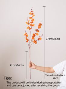 bông hoa lan nhảy múa nhân tạo theo phong cách Bắc Âu đơn giản hiện đại để trang trí bữa tiệc & nhà cửa - trái cam - Xem 4