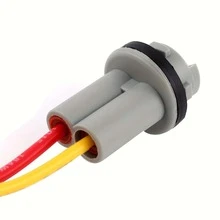 2入組尾纖母插座 194 168 T10 PGS 前後轉向信號燈插頭 兼容零件號：194 168 T10 楔形 W2.1x9.5d 147 152 158 158LL 159 160 161B 161 161LL 168A 168 168LL 168ST 168 NA 168NALL 175 184 192 193 194 194B 194LL 194ST 194NA 194NALL 259 280 285 447 464 501 555 558 585 655 656 657 658 1250 1251 1252 2450 2652 2821 2821LL 2825 2825LL 2825ST 2825L 2827 2827LL 2886X 2921 3652 3652LL 12256 12961 PC175 PC579 W3W W5WB W5W WY5W 921 T15 T16 楔塊 W2.1x9.5d 579 579LL 901 902 904 904NA 904LL 906 906NA 906LL 908 909 912 912LL 914 915 916 916NA 916LL 917 917LL 918 920 920LL 921 921K 921LL 9 21ST 922 923 926 927 928 939 W16W 產品：2入組 T10 汽車轉向燈剎車燈儀表燈尾燈插座連接器型號：T10 適用於：T10 插頭 材質：ABS 和 銅線 適用電壓：12V 安裝：即插即用 長度：15cm 包裝清單：2入組 插座（不含燈） - 彩色 - 查看 3