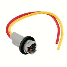 2入組尾纖母插座 194 168 T10 PGS 前後轉向信號燈插頭 兼容零件號：194 168 T10 楔形 W2.1x9.5d 147 152 158 158LL 159 160 161B 161 161LL 168A 168 168LL 168ST 168 NA 168NALL 175 184 192 193 194 194B 194LL 194ST 194NA 194NALL 259 280 285 447 464 501 555 558 585 655 656 657 658 1250 1251 1252 2450 2652 2821 2821LL 2825 2825LL 2825ST 2825L 2827 2827LL 2886X 2921 3652 3652LL 12256 12961 PC175 PC579 W3W W5WB W5W WY5W 921 T15 T16 楔塊 W2.1x9.5d 579 579LL 901 902 904 904NA 904LL 906 906NA 906LL 908 909 912 912LL 914 915 916 916NA 916LL 917 917LL 918 920 920LL 921 921K 921LL 9 21ST 922 923 926 927 928 939 W16W 產品：2入組 T10 汽車轉向燈剎車燈儀表燈尾燈插座連接器型號：T10 適用於：T10 插頭 材質：ABS 和 銅線 適用電壓：12V 安裝：即插即用 長度：15cm 包裝清單：2入組 插座（不含燈） - 彩色 - 查看 6