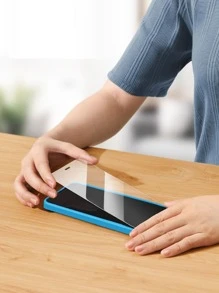 1pc Tempered Film Compatible With IPhone Compatible With Iphone 18pro 18 17pro Max - Clear - View 6