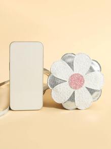 Mini Gritty Small Flower Pattern Crossbody Bag