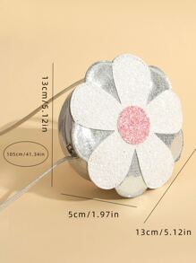 Mini Gritty Small Flower Pattern Crossbody Bag