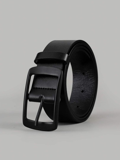 Cinto retangular largo preto eletrogalvanizado para homens com fivela estilo japonês. Ideal para ocasiões casuais, negócios, presente para namorado, marido, pai, uso diário, moda, adolescentes, atividades ao ar livre, férias, esportes, viagens, estilo urbano, boho, vintage, outono, Halloween e outras ocasiões de outono e inverno. Adequado para adolescentes, jovens e homens. Perfeito para uso casual, atividades ao ar livre, esportes, férias, formaturas, aniversários e uso diário.