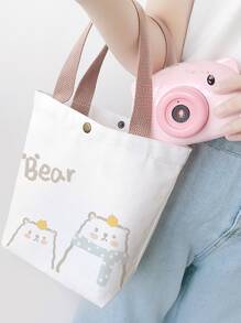 New Japanese Style Ins Personalized Student Messenger Bag Shopping Storage Bag Casual Lady Handbag Female Canvas Bag - Blue - View 7