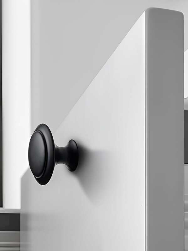 8pcs/set Stainless Steel Drawer Handle, Simple Style For Household Use