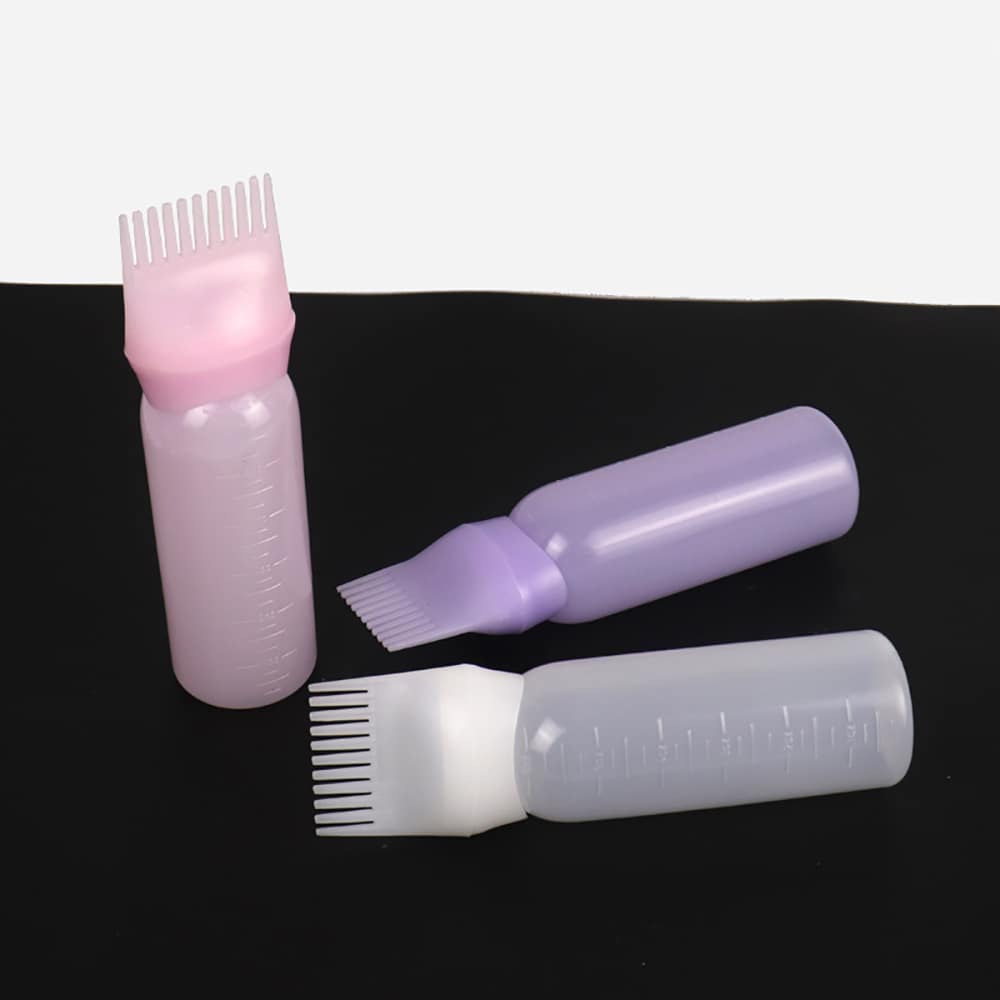 Hair Dye Bottle With Scale For Hairdressing, Salon Graduated