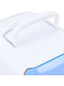 Mini nevera portátil de 4 litros, mini nevera para dormitorio - Azul - Ver 3