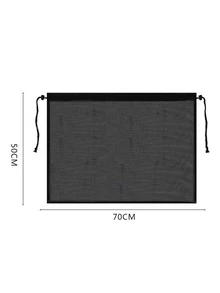 Sun Protection Polyester Car Safety Seat Sun Shade Curtain - Black - View 6