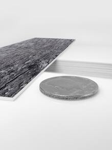 16 cái/bộ Inch Dày lên Retro Hạt gỗ Hình nền Bóc Và Gậy Tự dính Gạch Đối với Phòng bếp , Phòng tắm Cải tạo , Phòng khách , Nhà  Đồ trang trí Hình dán - Màu xám đen - Xem 5