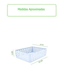 Storage Baskets - White - View 4