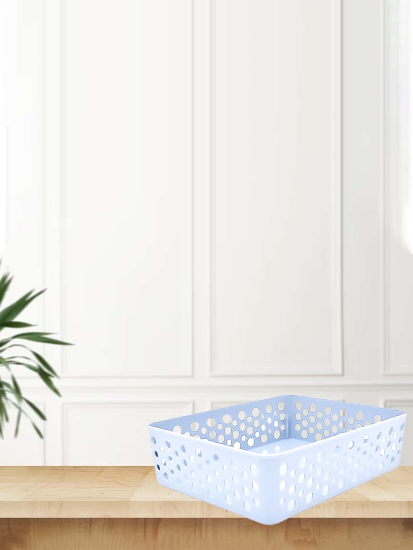 Storage Baskets - White - View 1
