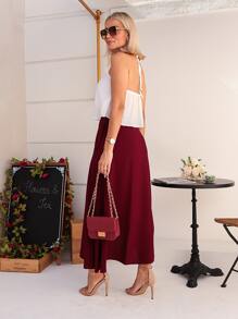 Women Skirts - Redwood - View 2