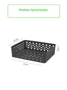 Storage Baskets - Black - View 4