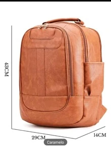 Women Functional Backpacks - Camel - View 2