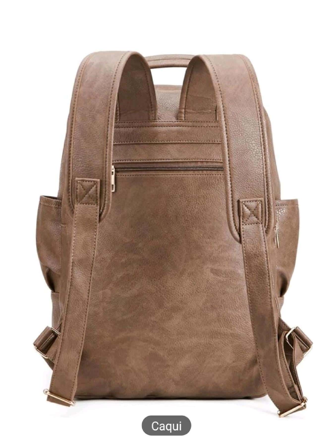 Women Functional Backpacks - Khaki - View 1
