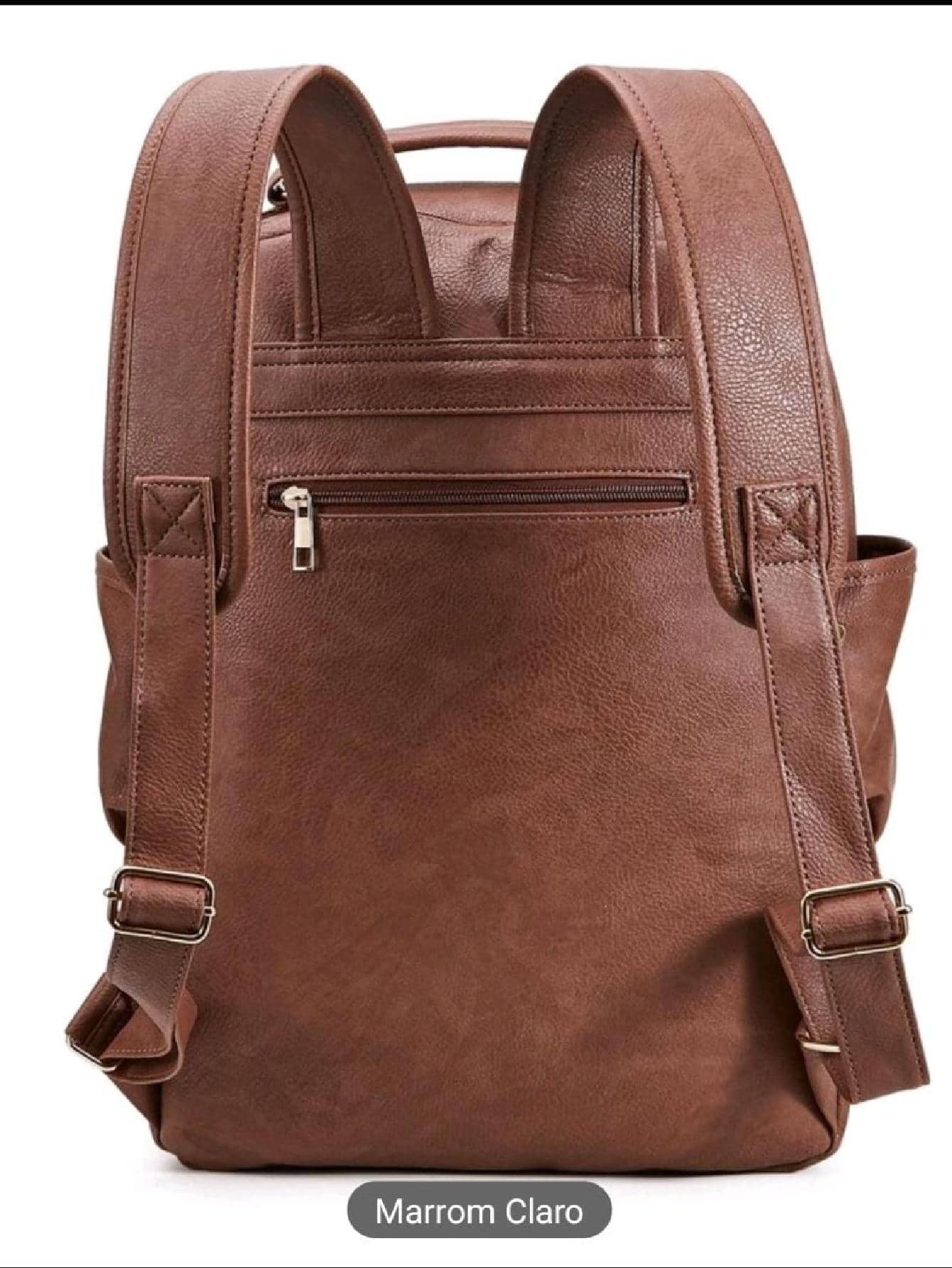 Women Functional Backpacks - Mocha Brown - View 1