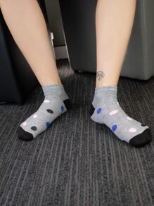 Women Crew Socks - 彩色 - 查看 4