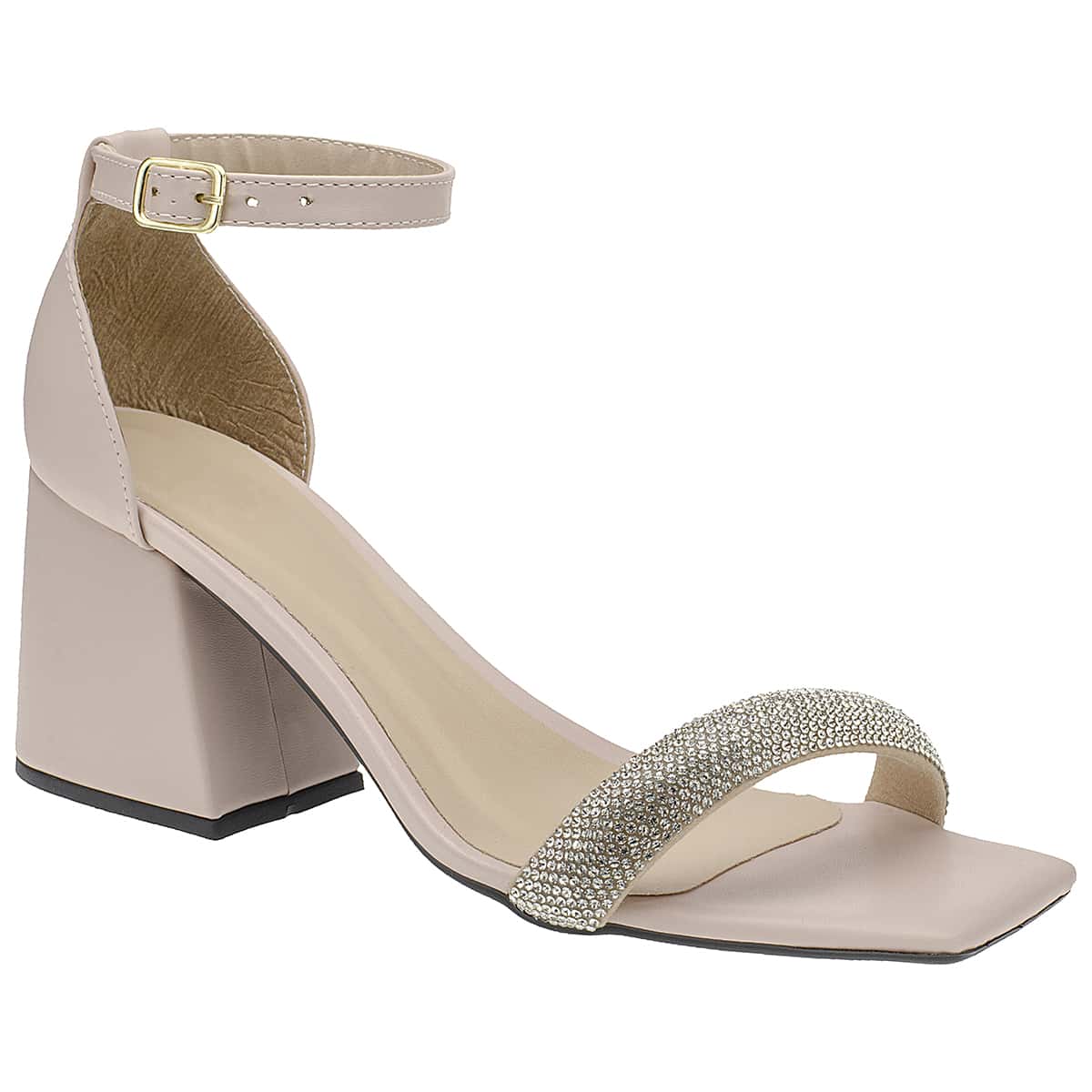 Women Heeled Sandals - 米色 - 查看 1