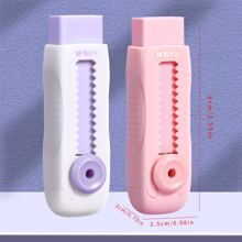 1 Miếng Trẻ em Cục tẩy Với Có thể thay thế Cốt lõi - Màu tím - Xem 8